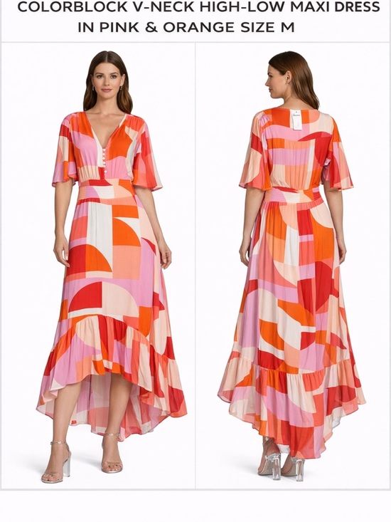 Abel The Label Dresses & Skirts - ABEL THE LABEL COLORBLOCK MAXI M